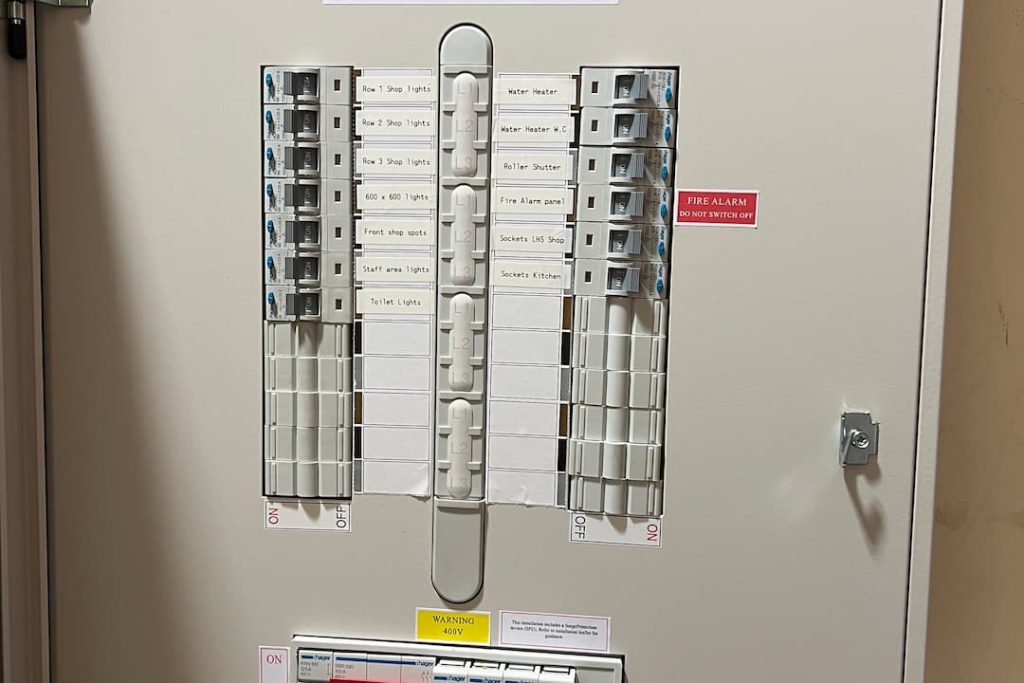 Commercial fuse box